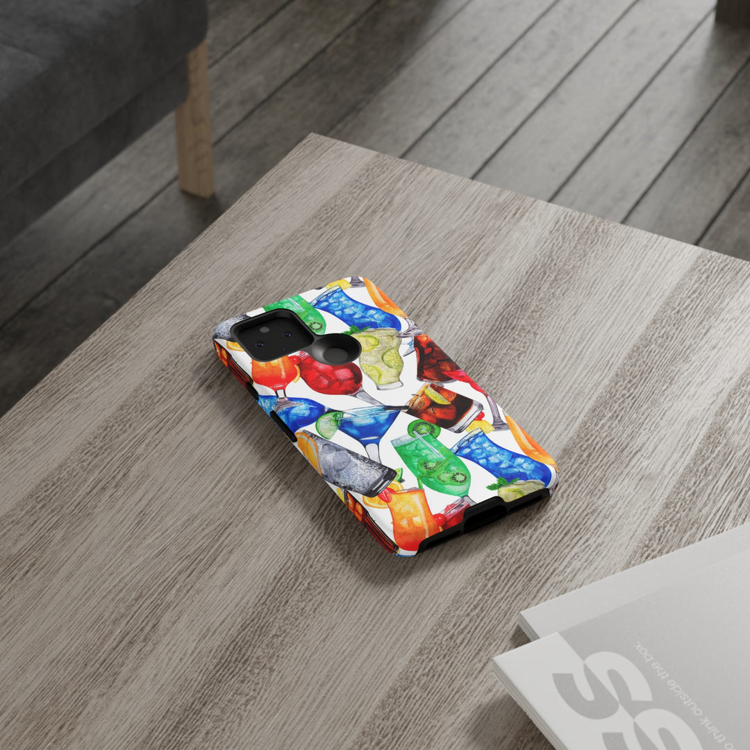 Cute Samsung Case | Cool Iphone Case | Summer Fruit Cocktail, Samsung S24, S23, S22, S21, IPhone 15 Case | Iphone 14 Case, Iphone 13 Case - Studio40ParkLane