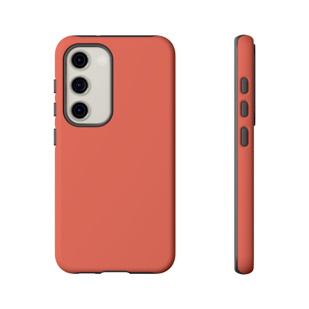Premium Tough Coral Pink Orange Gift for Her Cute Phone Cases for Samsung S25 S24, S23, S22, S21, Iphone, 16, 15, 14, 13 Pro Max Ultra - Studio40ParkLane
