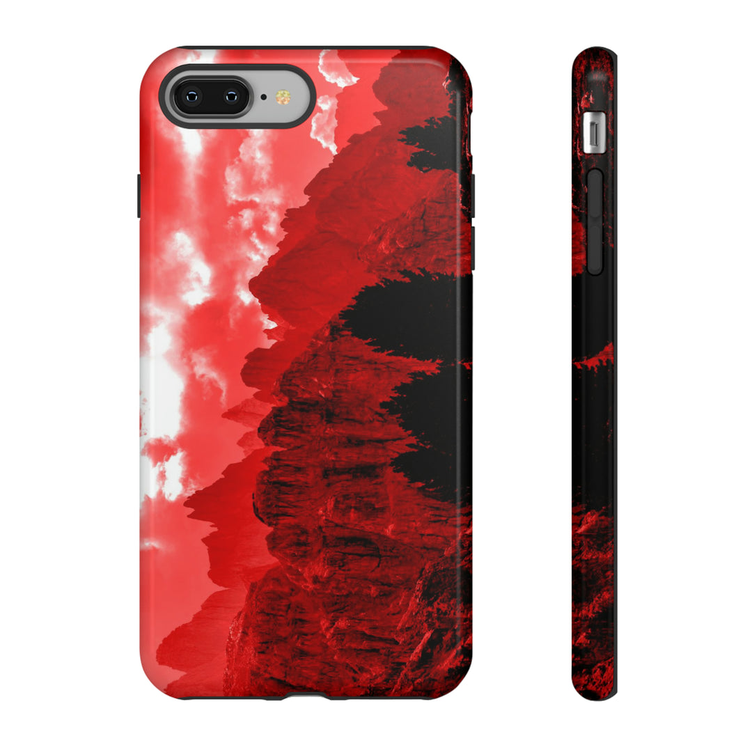 Cute IPhone Case | iPhone 15 Case | iPhone 15 Pro Max Case, Iphone 14 Case, Iphone 14 Pro Max Case IPhone Case for Art Lovers - Red Mountains - Studio40ParkLane