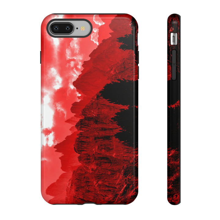 Cute IPhone Case | iPhone 15 Case | iPhone 15 Pro Max Case, Iphone 14 Case, Iphone 14 Pro Max Case IPhone Case for Art Lovers - Red Mountains - Studio40ParkLane