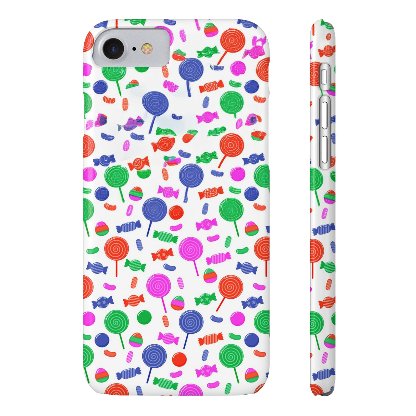 Lollipops Summer Slim Cute Phone Cases for Iphone | iPhone 15 Case | iPhone 15 Pro Max Case, Iphone 14, Iphone 14 Pro Max, Iphone 13, 12