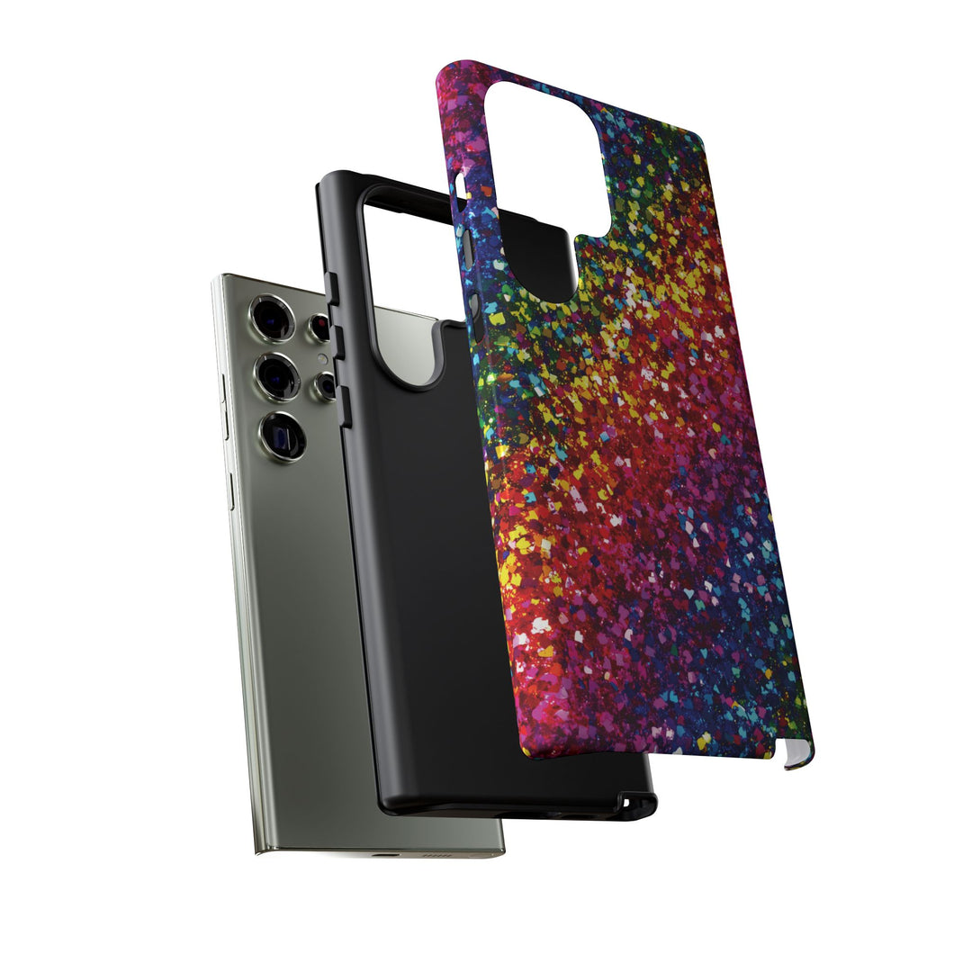 Premium Tough Muted Non - Glitter Color Composition Cute Phone Case, for IPhone 16 pro Max | Iphone 15, Iphone 14, 13, Samsung Galaxy S25, S24 - Studio40ParkLane