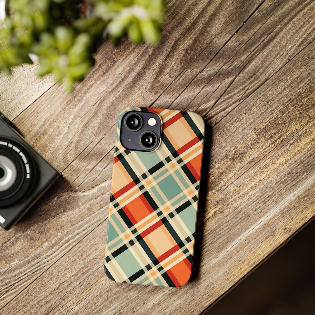 Slim Checkered Plaid Gift for Her Cute Phone Cases for Iphone 16 Pro Max | iPhone 15 Case | iPhone 15 Pro Max Case, Iphone 14, 13, 12, 11, 10, 8, 7 - Studio40ParkLane