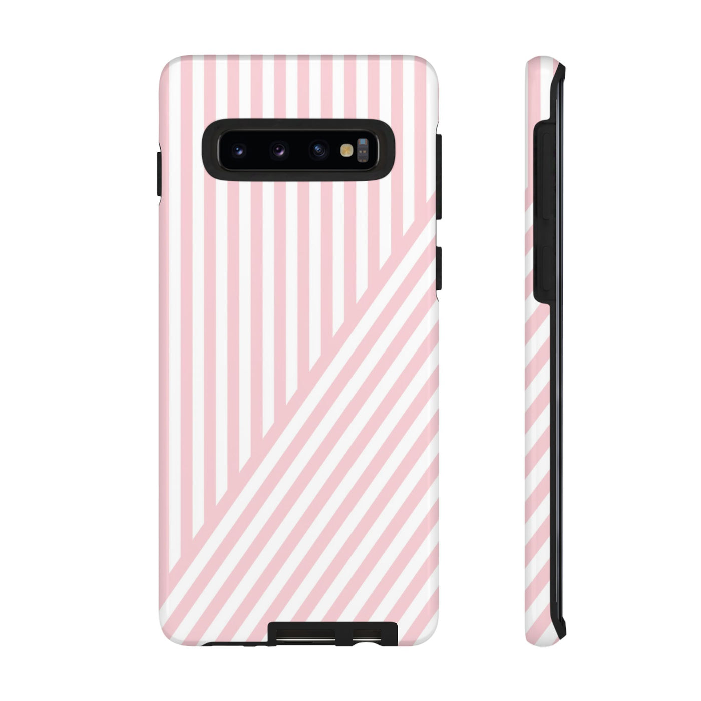 Custom Personalized Tough Phone Case - Aesthetic Stripes - For iPhone 17 Pro Max iPhone 16 Pro iPhone 15 Iphone 14 Iphone 13 Plus 13 12 11 - Studio40ParkLane