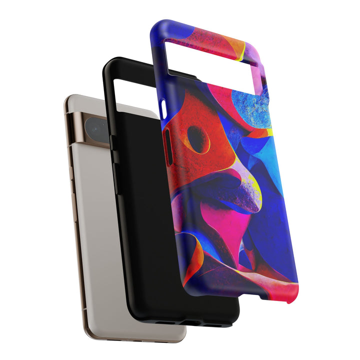 Impact Resistant, Abstract Shapes, Cute Phone Cases for Samsung S24, S23, S22, S21, IPhone 15 pro Iphone 14 pro Iphone 13 IPhone 12 Iphone 11 - Studio40ParkLane