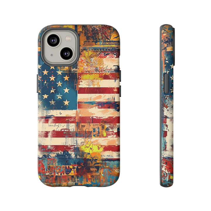 Impact Resistant, American Flag, Cute Phone Cases for Samsung S24, S23, S22, S21, IPhone 15 pro Iphone 14 pro Iphone 13 IPhone 12 Iphone 11 - Studio40ParkLane
