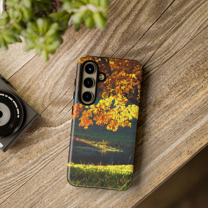 Impact Resistant, Fall Leaves Collage, Cute Phone Cases for Samsung S24, S23, S22, S21, IPhone 15 pro Iphone 14 pro Iphone 13 IPhone 12 Iphone 11 - Studio40ParkLane