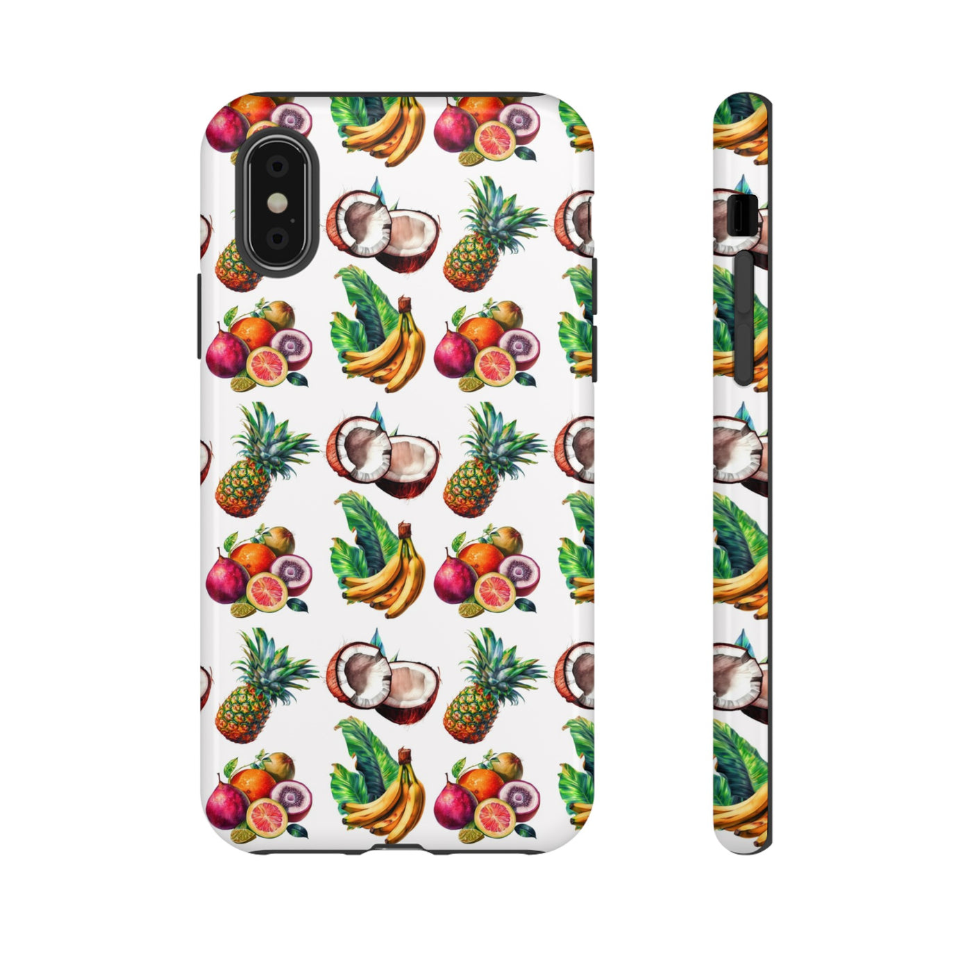 Cute Samsung Case | Cool Iphone Case | Tropical Summer Fruit, Samsung S24, S23, S22, S21, IPhone 15 Case | Iphone 14 Case, Iphone 13 Case