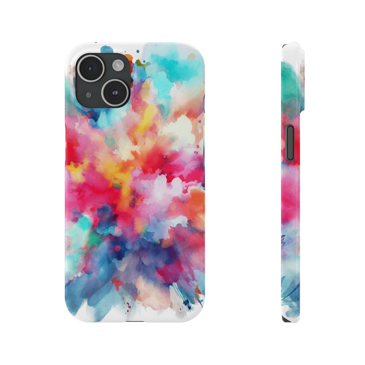Slim Paint Splash Gift for Her Cute Phone Cases for Iphone 16 Pro Max | iPhone 15 Case | iPhone 15 Pro Max Case, Iphone 14, Iphone 14 Pro Max, Iphone 13 12 11 8 7 - Studio40ParkLane