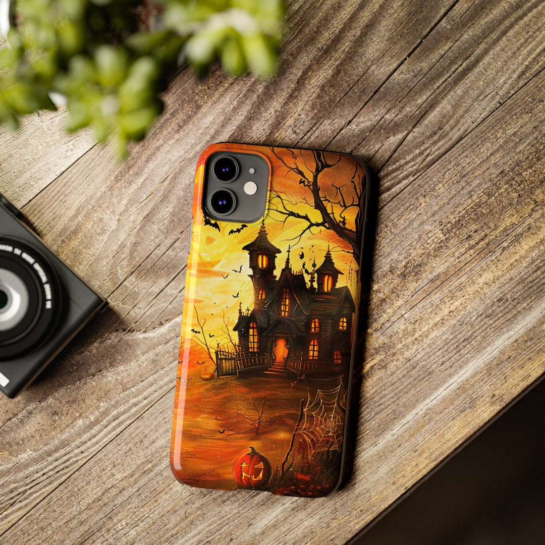 Slim Halloween Spooky Slim Cute Phone Cases for Iphone | iPhone 15 Case | iPhone 15 Pro Max Case, Iphone 14, Iphone 14 Pro Max, Iphone 13 - Studio40ParkLane