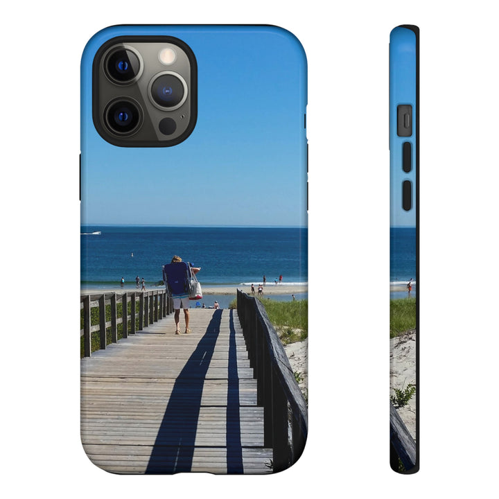 Cute Samsung Case | Cool Iphone Case | Summer Beach Walk, Samsung S24, S23, S22, S21, IPhone 15 Case | Iphone 14 Case, Iphone 13 Case - Studio40ParkLane