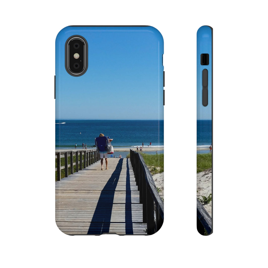 Cute Samsung Case | Cool Iphone Case | Summer Beach Walk, Samsung S24, S23, S22, S21, IPhone 15 Case | Iphone 14 Case, Iphone 13 Case - Studio40ParkLane