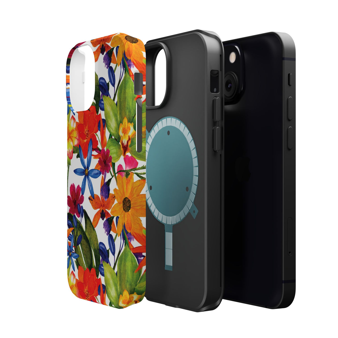 Spring Flowers Magsafe Cute Phone Case for Iphone Gift for Her, iPhone 16 Case iPhone 15 Pro Max Case, Iphone 14, Iphone 14 Pro Max, 13, 12 - Studio40ParkLane