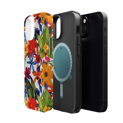 Spring Flowers Magsafe Cute Phone Case for Iphone Gift for Her, iPhone 16 Case iPhone 15 Pro Max Case, Iphone 14, Iphone 14 Pro Max, 13, 12 - Studio40ParkLane