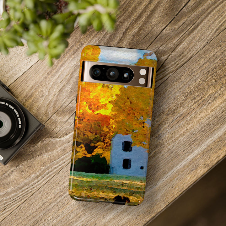 Impact Resistant, Fall Leaves Watercolor, Cute Phone Cases for Samsung S24, S23, S22, S21, IPhone 15 pro Iphone 14 pro Iphone 13 IPhone 12 Iphone 11 - Studio40ParkLane