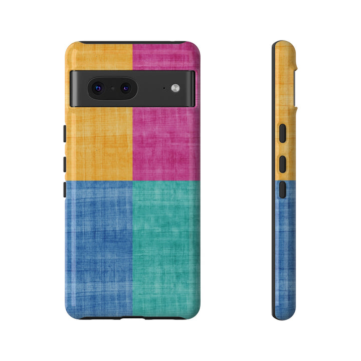 Impact Resistant, Colored Shapes, Cute Phone Cases for Samsung S24, S23, S22, S21, IPhone 15 pro Iphone 14 pro Iphone 13 IPhone 12 Iphone 11 - Studio40ParkLane
