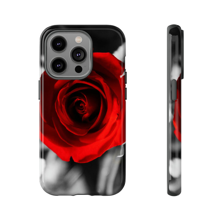 Cute IPhone Case | iPhone 15 Case | iPhone 15 Pro Max Case, Iphone 14 Case, Iphone 14 Pro Max Case IPhone Case for Art Lovers - Red Rose - Studio40ParkLane