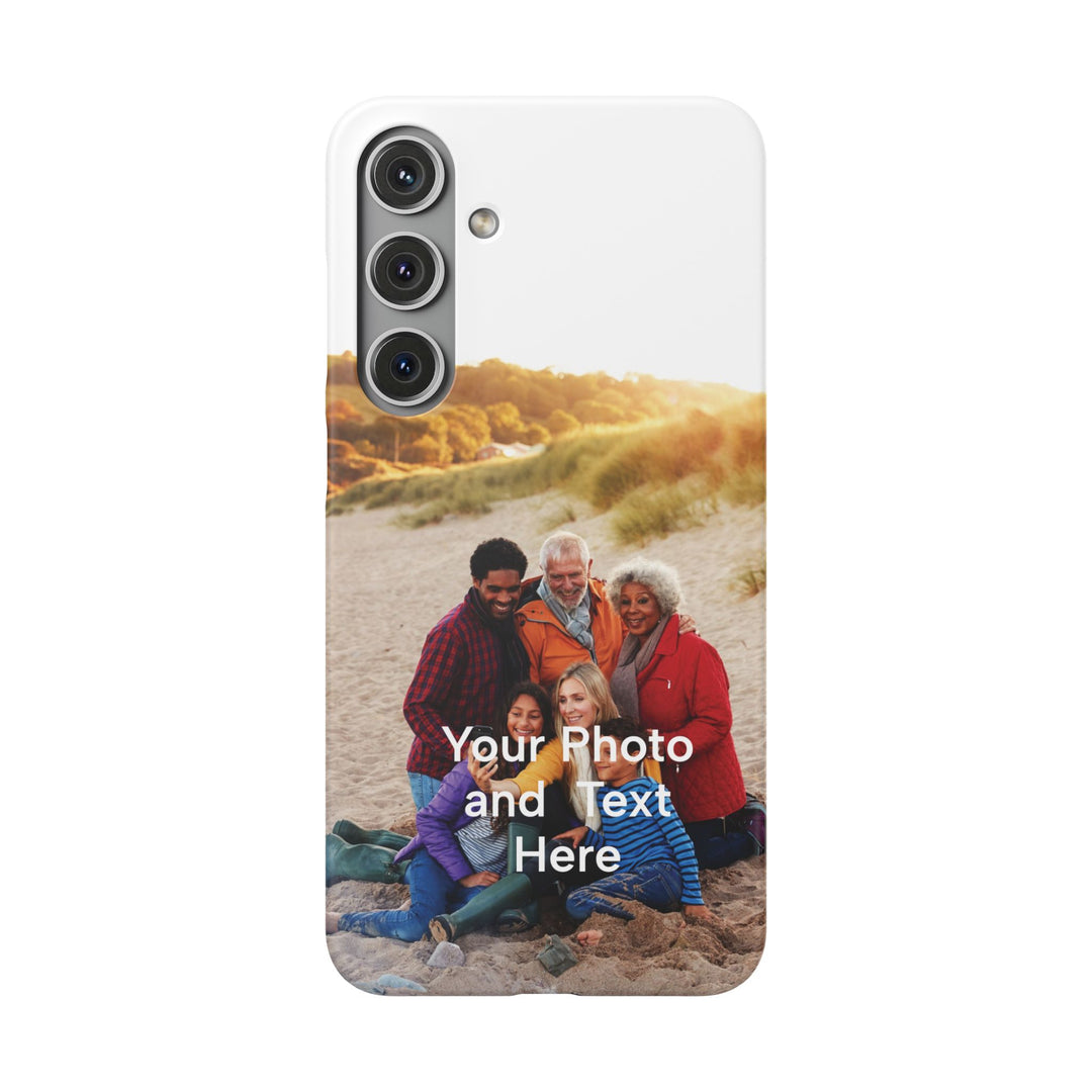 Snap Custom Personalized Family/Pet Cute Phone Cases for Samsung Galaxy S24, S23, S22, S21, S20, Plus, Ultra, Iphone 16, 15, 14, Pro and Max - Studio40ParkLane
