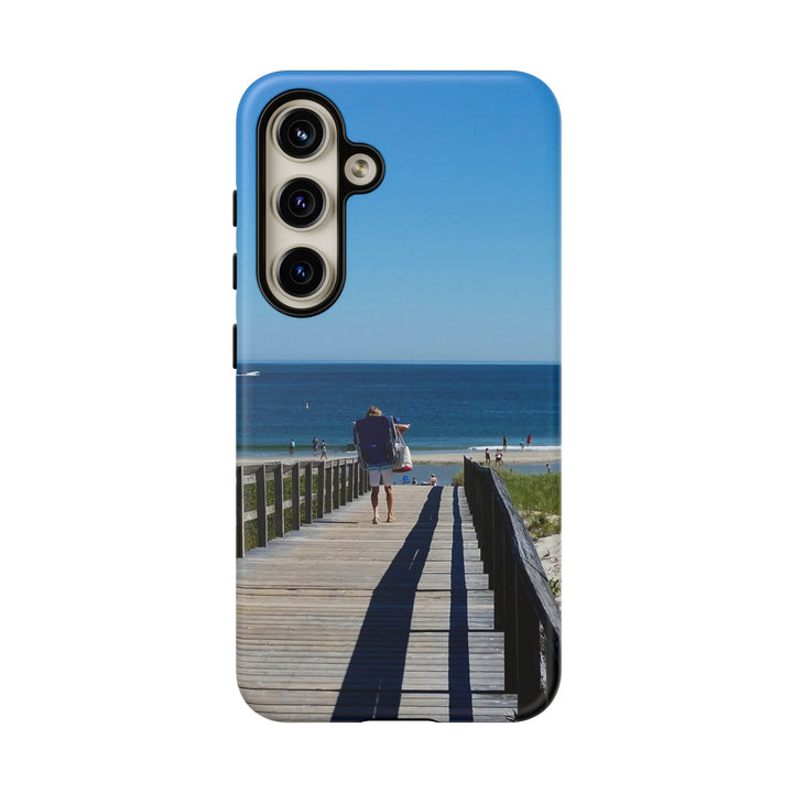 Cute Samsung Case | Cool Iphone Case | Summer Beach Walk, Samsung S24, S23, S22, S21, IPhone 15 Case | Iphone 14 Case, Iphone 13 Case - Studio40ParkLane
