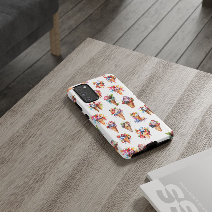 Impact Resistant, Summer Icecream, Cute Phone Cases for Samsung S24, S23, S22, S21, IPhone 15 pro, Iphone 14 pro, Iphone 13 IPhone 12, Iphone 11 - Studio40ParkLane