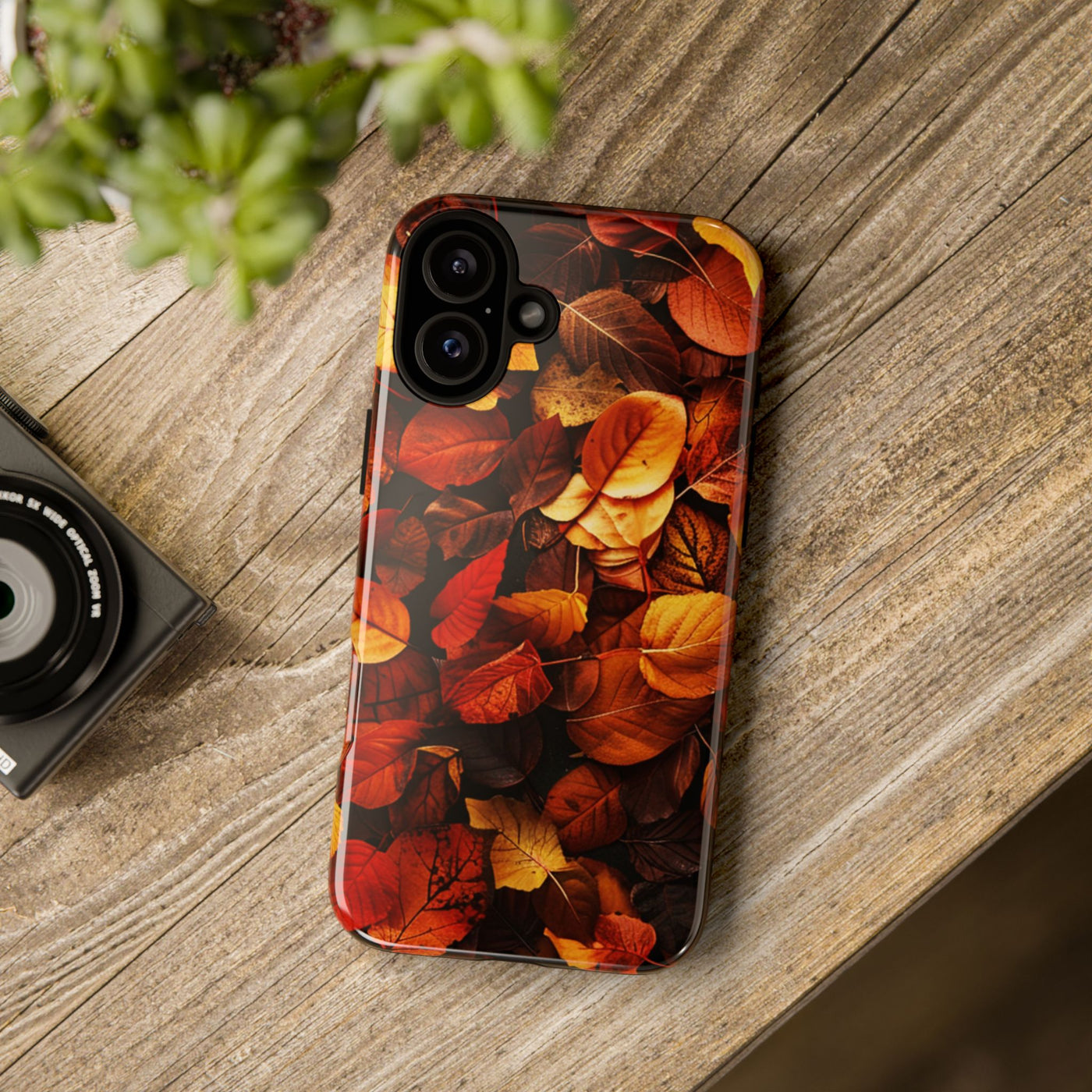 Autumn Fall Leaves Gift for Her Cute Phone Case for, Samsung Galaxy S24, S23, S22, S21, IPhone 16 Case | Iphone 15, Iphone 14, IPhone 13 Case