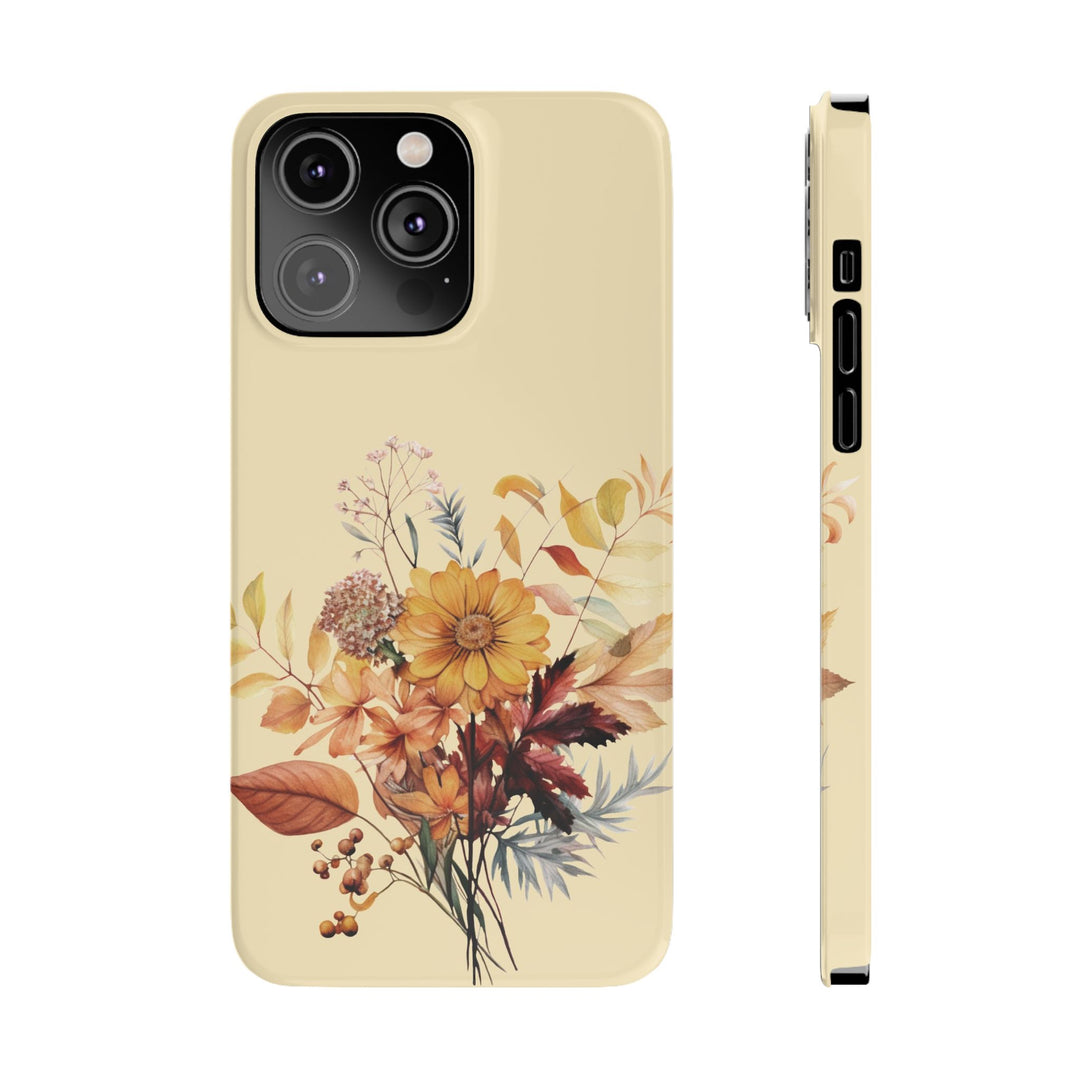 Slim Fall Autumn Leaves Gift for Her Cute Phone Cases for Iphone 16 | iPhone 15 Case | iPhone 15 Pro Max Case, Iphone 14, Iphone 14 Pro Max, Iphone 13, Slim - Studio40ParkLane