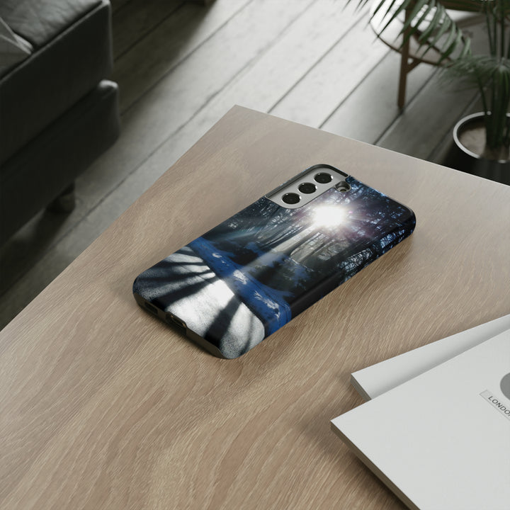 Cute Samsung Phone Case | Aesthetic Samsung Phone Case | Galaxy S23, S22, S21, S20 | Winter Sunshine, Protective Phone Case - Studio40ParkLane