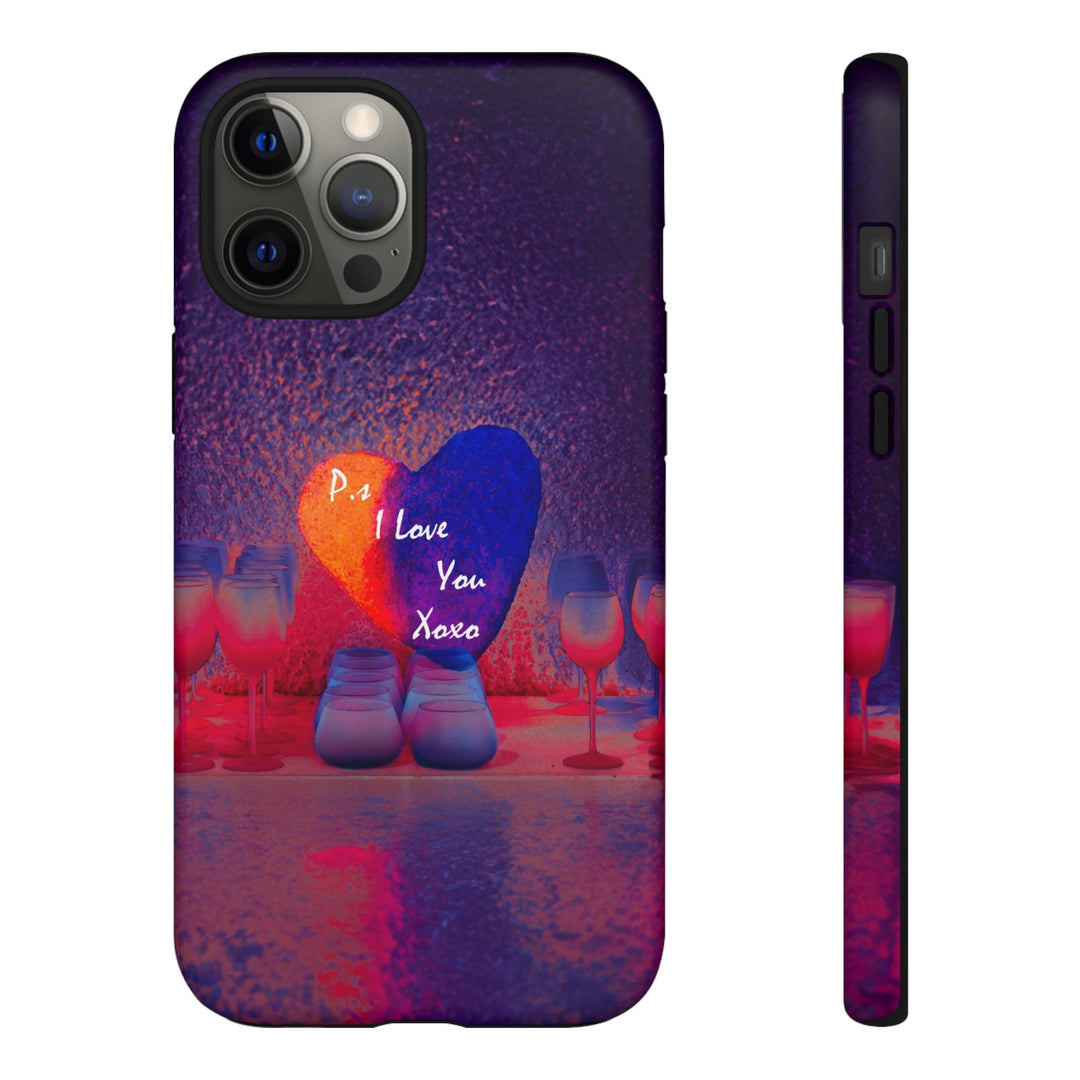 Cute Samsung Case | Cool Iphone Case | PS I love You - Heart, Samsung S24, S23, S22, S21, IPhone 15 Case | Iphone 14 Case, Iphone 13 Case - Studio40ParkLane