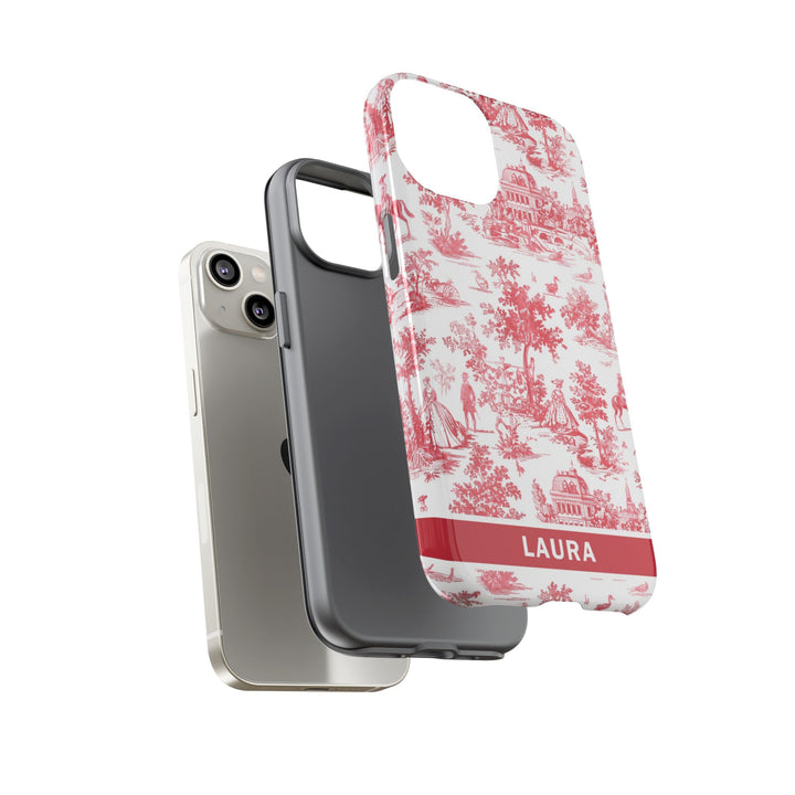 Premium Tough Personalized Initial Custom Gift Cute Phone Cases for Samsung Galaxy S24, S23, S22, S21 Plus, Ultra, Iphone 16, 15, 14 Pro Max - Studio40ParkLane