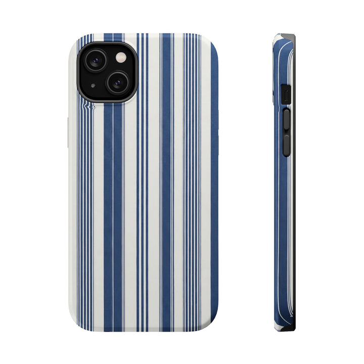 MagSafe Cute Phone Case, Coastal Striped Phone Case for iPhone 17 16 15 14 13 12 Pro Max, Samsung S26 S25 S24 Ultra case - Studio40ParkLane