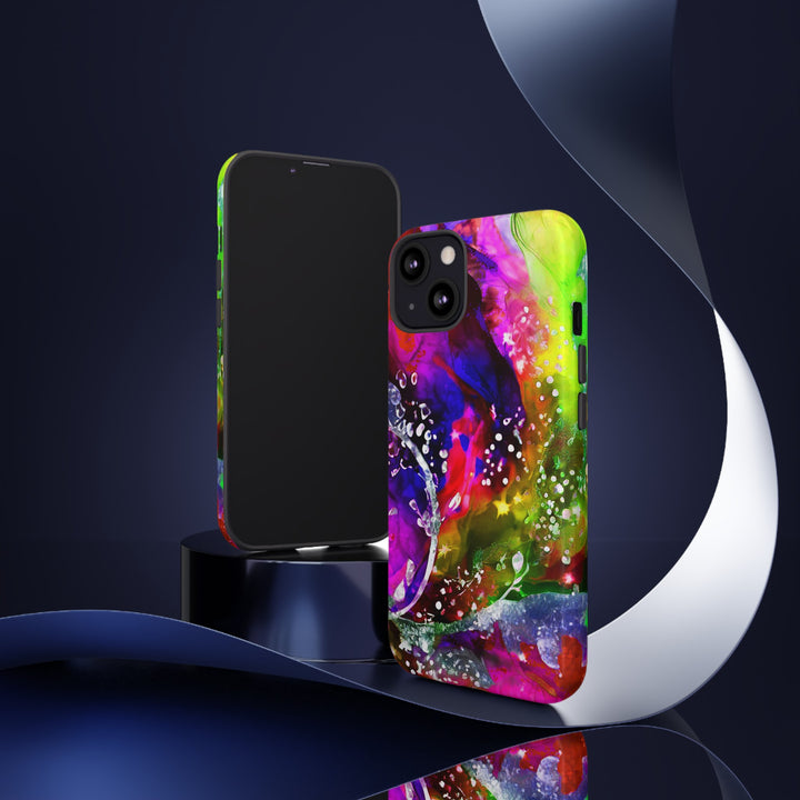 Impact Resistant, Multi Color Marble, Cute Phone Cases for Samsung S24, S23, S22, S21, IPhone 15 pro Iphone 14 pro Iphone 13 IPhone 12 Iphone 11 - Studio40ParkLane