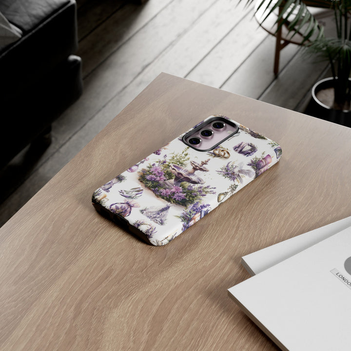 Impact Resistant, Lavender Wedding, Cute Phone Cases for Samsung S24, S23, S22, S21, IPhone 15 pro Iphone 14 pro Iphone 13 IPhone 12 Iphone 11 - Studio40ParkLane