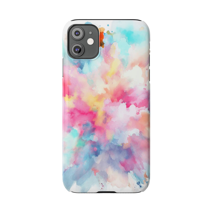 Slim Paint Splash Pink Gift for Her Cute Phone Cases for Iphone 16 Pro Max | iPhone 15 Case | iPhone 15 Pro Max Case, Iphone 14, Iphone 14 Pro Max, Iphone 13 12 11 8 7 - Studio40ParkLane