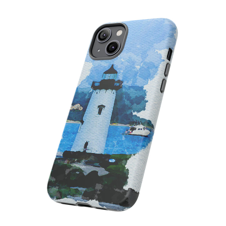 Cool Phone Case | Summer Lighthouse, For iPhone 15 Case | iPhone 15 Pro Case, Iphone 14 Case, Iphone 14 Pro Max Case, Protective Iphone Case - Studio40ParkLane