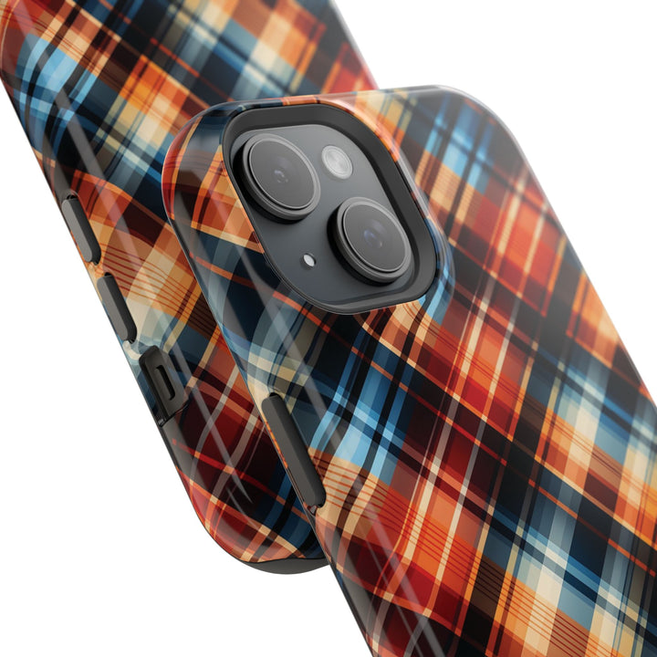 Checkered Plaid Magsafe Gift for Her Cute Phone Case for Iphone, | iPhone 16 | iPhone 15 Pro Max, Iphone 14 Pro Max, 13 12 11 10 9 8 7 - Studio40ParkLane