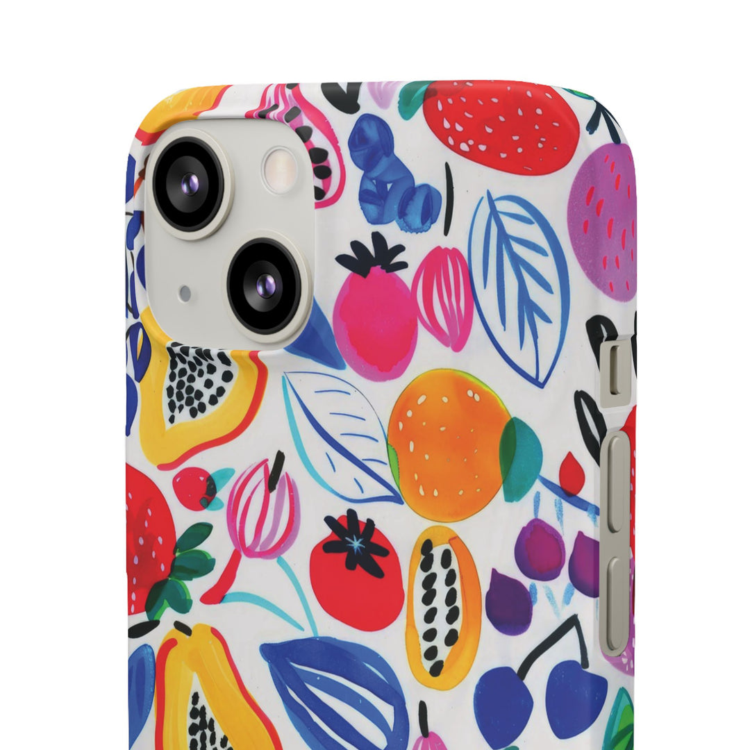 Snap Cute Custom Phone Case, Summer Fruit case for iPhone 18 17 16 15 14 13 12 Pro Max, Samsung S26 S25 S24 S23 Ultra Protective Phone Case - Studio40ParkLane