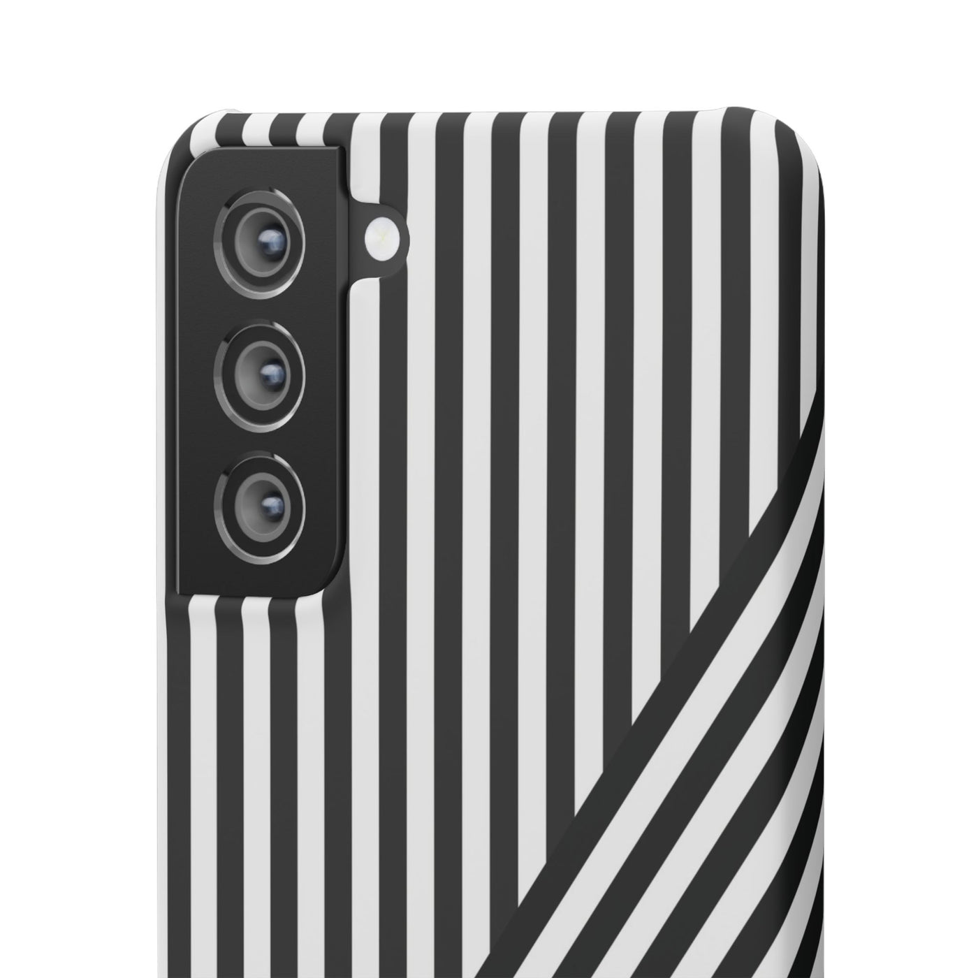 Aesthetic Black White Stripes Cute Phone Case Sleek Snap - For iPhone 17 Pro Max iPhone 16 Pro iPhone 15 Iphone 14 Plus 13 Pro 12 11 10 Gift - Studio40ParkLane