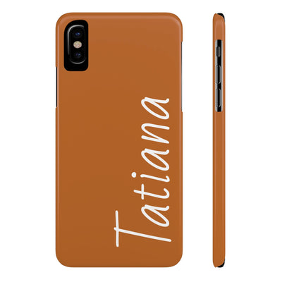 Personalized Initial Name Custom Slim Phone Cases for Iphone 16 Pro Max | iPhone 15 Case | iPhone 15 Pro Max Case, Iphone 14, 13, 12, 11, 10, 8, 7 - Studio40ParkLane