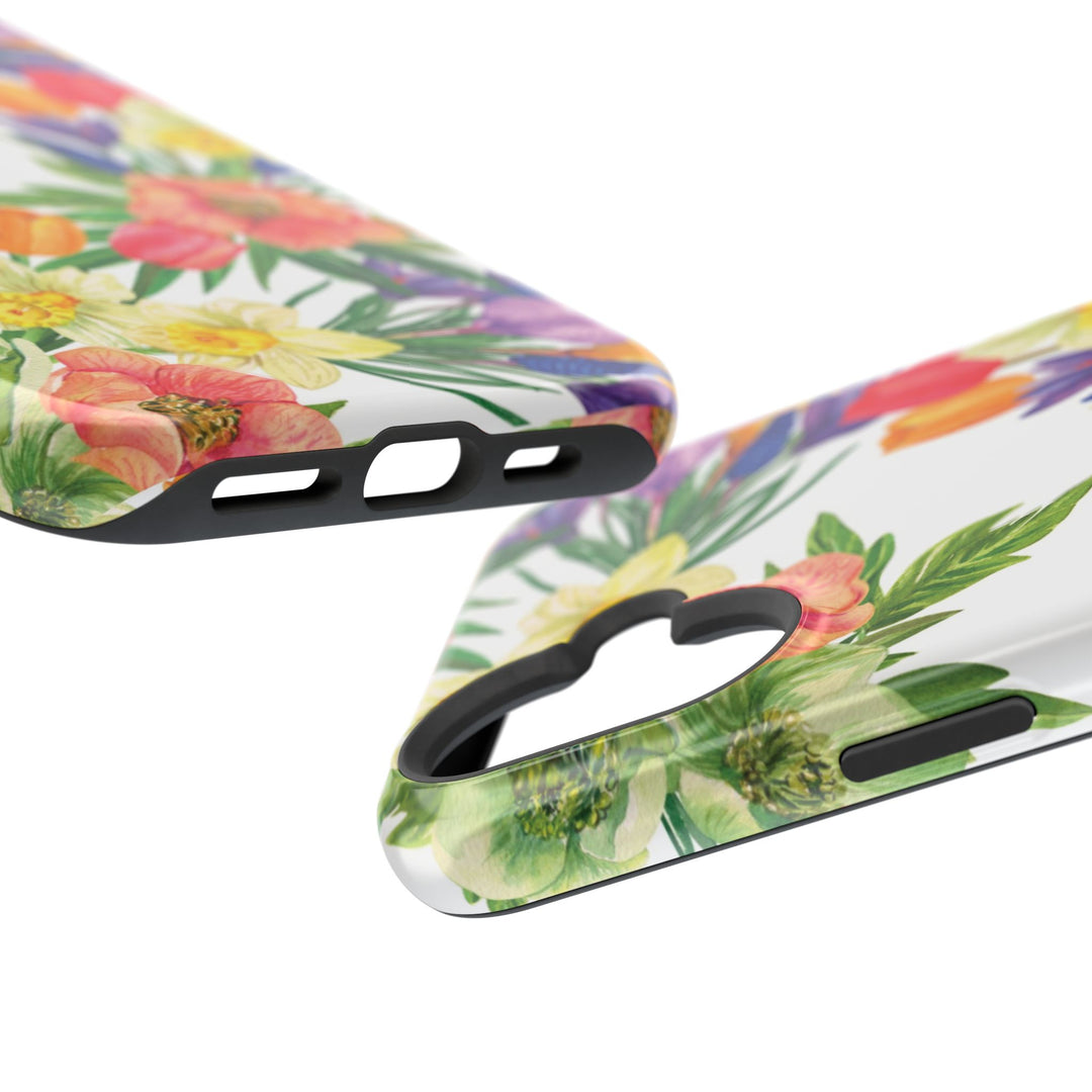 Spring Flowers Magsafe Cute Phone Case for Iphone Gift for Her, iPhone 16 Case iPhone 15 Pro Max Case, Iphone 14, Iphone 14 Pro Max, 13, 12 - Studio40ParkLane