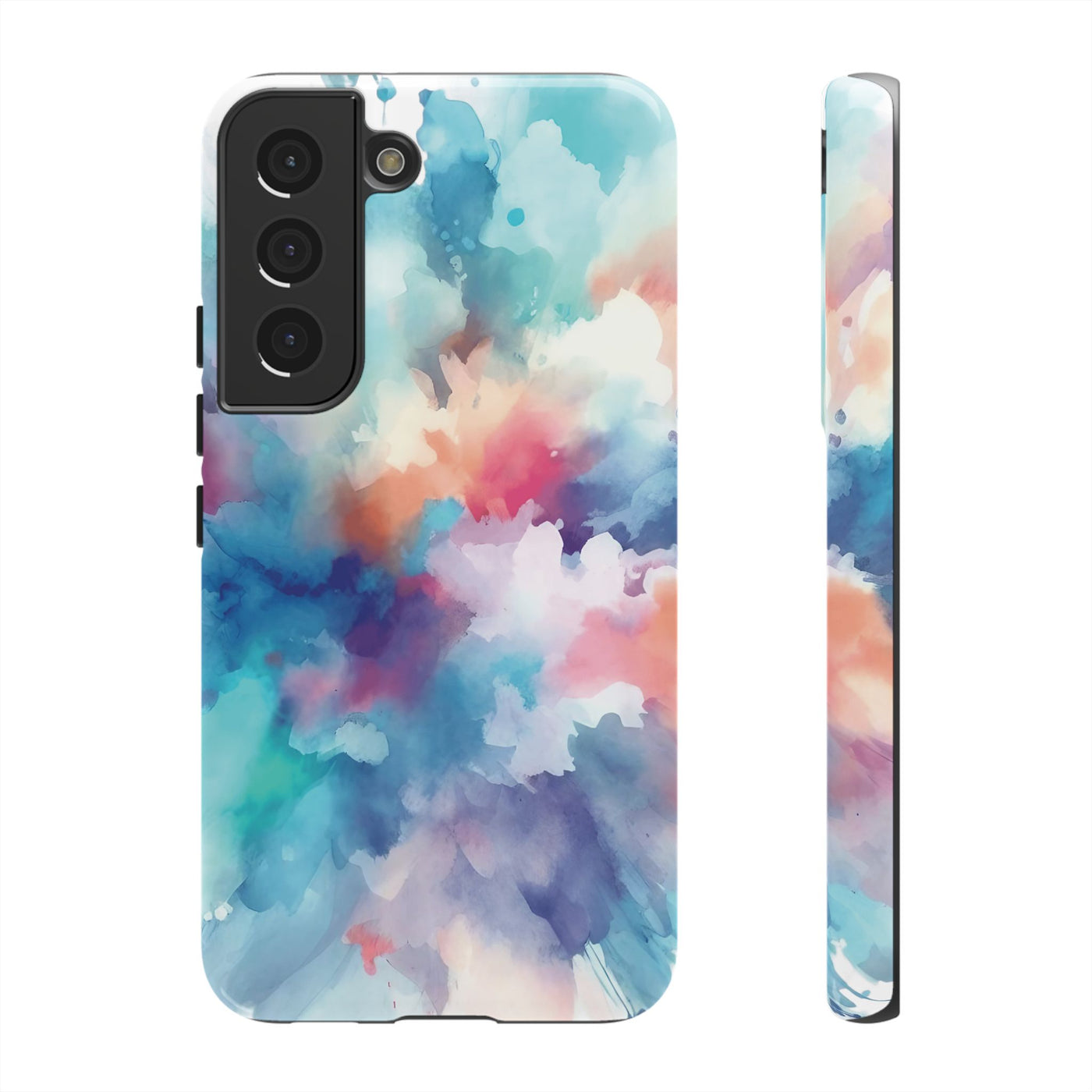 Premium Tough Paint Splash Gift for Her Cute Phone Cases for Samsung and Iphone, 16, 15, 14, S24, S23, S22, S21, S20, Plus, Ultra, Pro