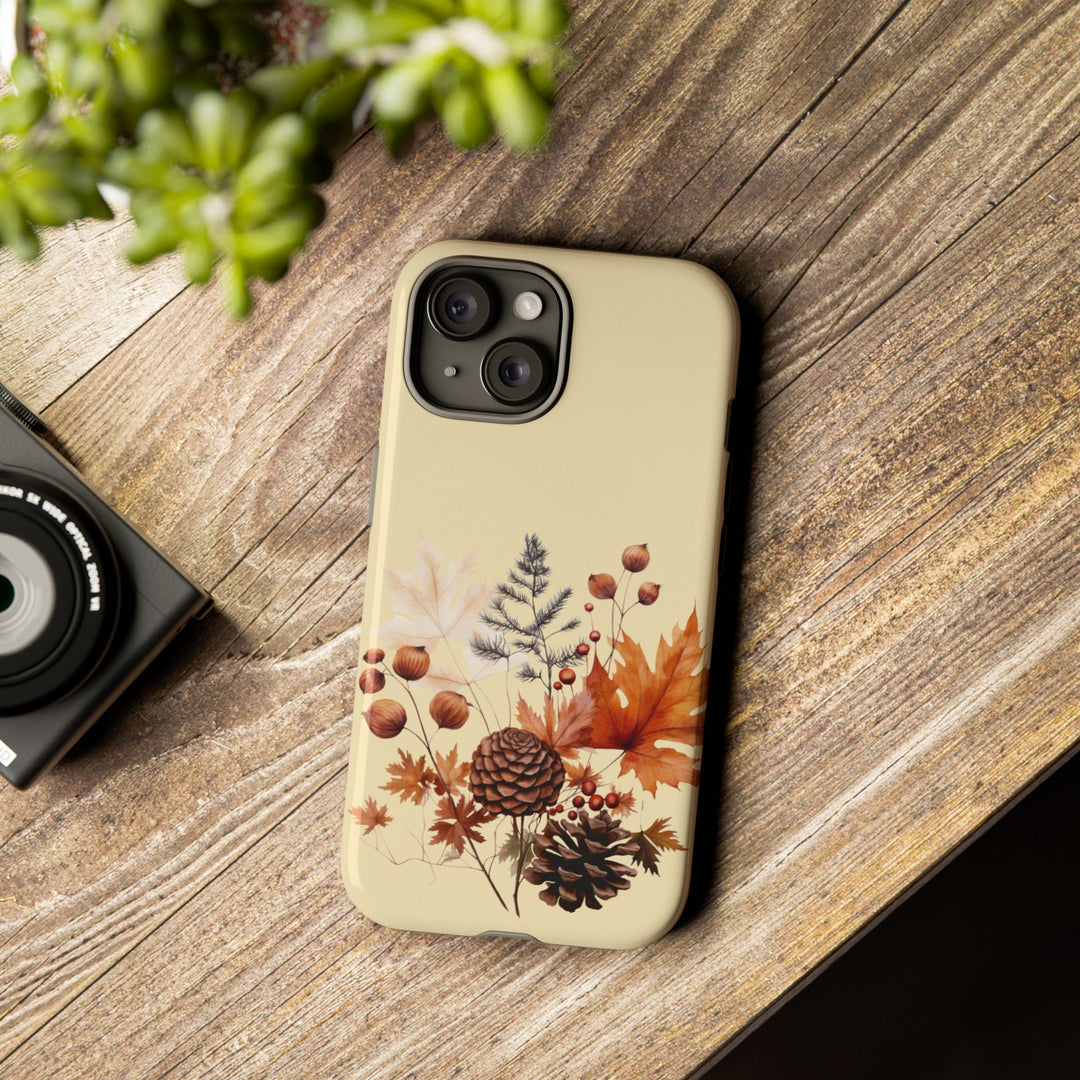 Fall Leaves Foliage Cute Phone Case for, Samsung Galaxy S24, S23, S22, S21, IPhone 16 Case | Iphone 15, Iphone 14, IPhone 13 Case Mom Dad Gift - Studio40ParkLane