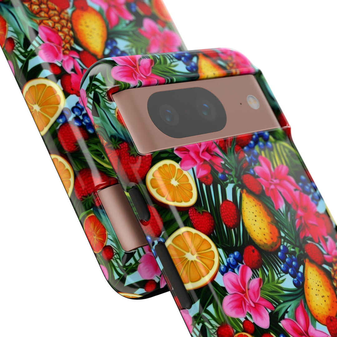 Cute Samsung Case | Cool Iphone Case | Summer Mixed Fruit, Samsung S24, S23, S22, S21, IPhone 15 Case | Iphone 14 Case, Iphone 13 Case - Studio40ParkLane