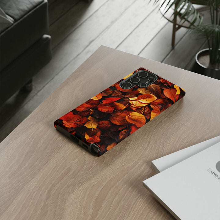 Autumn Fall Leaves Gift for Her Cute Phone Case for, Samsung Galaxy S24, S23, S22, S21, IPhone 16 Case | Iphone 15, Iphone 14, IPhone 13 Case - Studio40ParkLane