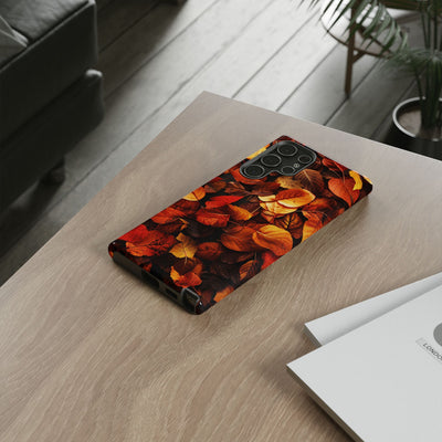 Autumn Fall Leaves Gift for Her Cute Phone Case for, Samsung Galaxy S24, S23, S22, S21, IPhone 16 Case | Iphone 15, Iphone 14, IPhone 13 Case