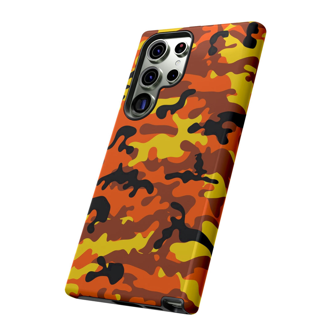 Impact Resistant, Fall camo Camouflage, Cute Phone Cases for Samsung S24, S23, S22, S21, IPhone 15 pro Iphone 14 pro Iphone 13 IPhone 12 Iphone 11 - Studio40ParkLane