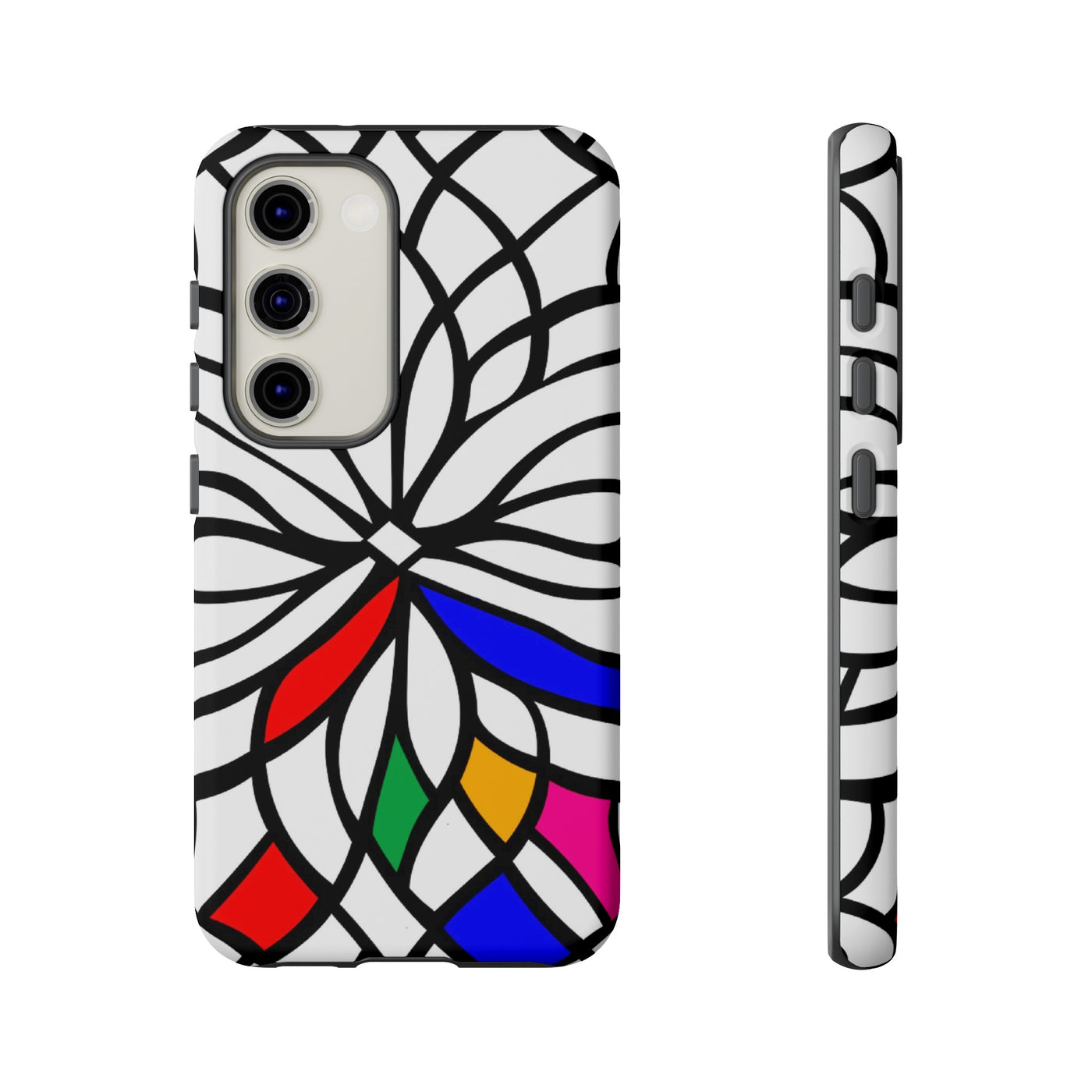 Impact Resistant, Colored Mosaic, Cute Phone Cases for Samsung S24, S23, S22, S21, IPhone 15 pro Iphone 14 pro Iphone 13 IPhone 12 Iphone 11