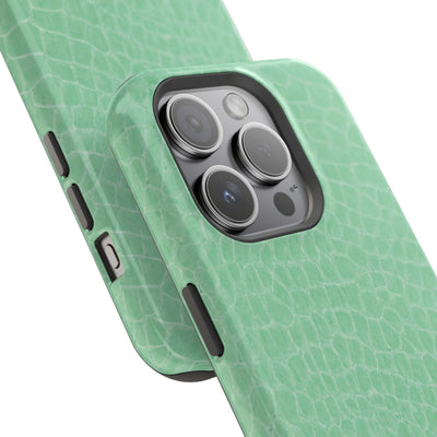 Non Leather Mint Color Pattern Magsafe Cute Phone Case for Iphone Gift for Her, | iPhone 15 Case | iPhone 15 Pro Max Case, Iphone 14, Iphone 14 Pro Max, Iphone 13, Iphone 16 - Studio40ParkLane