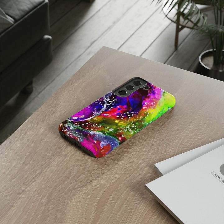 Impact Resistant, Multi Color Marble, Cute Phone Cases for Samsung S24, S23, S22, S21, IPhone 15 pro Iphone 14 pro Iphone 13 IPhone 12 Iphone 11 - Studio40ParkLane