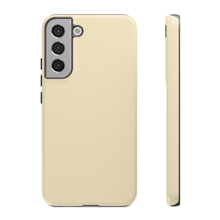 Premium Tough Pale Yellow Gift for Her Cute Phone Cases for Samsung S25 S24, S23, S22, S21, Iphone, 16, 15, 14, 13 Pro Max Ultra - Studio40ParkLane