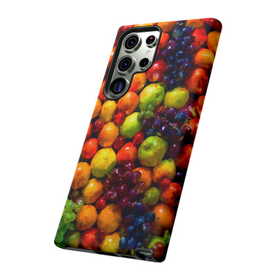 Impact Resistant, Fall Fruit, Cute Phone Cases for Samsung S24, S23, S22, S21, IPhone 15 pro Iphone 14 pro Iphone 13 IPhone 12 Iphone 11